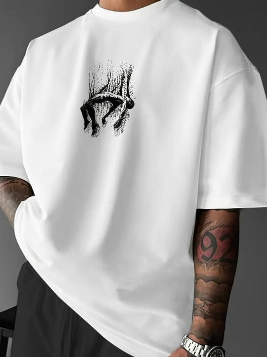 FROG ART Oversized T-Shirt – Premium Drop Shoulder Fit
